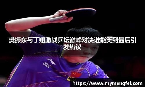 樊振东与丁翔激战乒坛巅峰对决谁能笑到最后引发热议